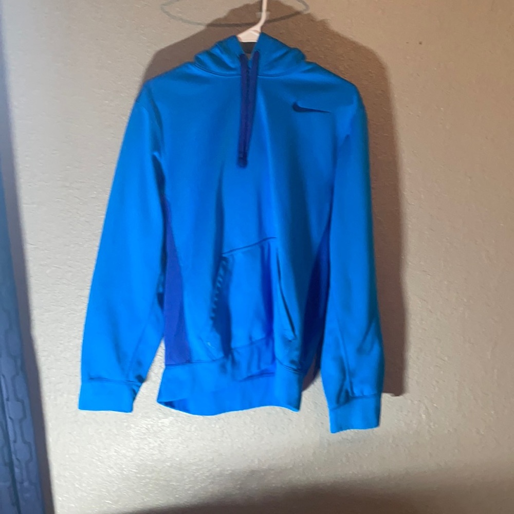 Nike blue hoodie. Size Small